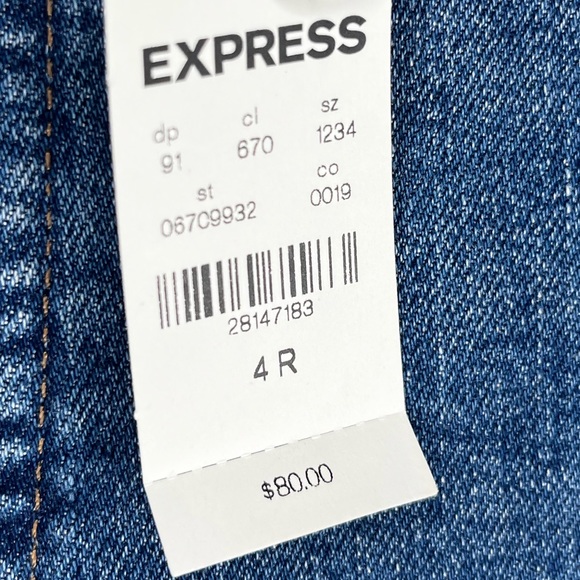 Express Curvy Boot High Rise Size 4 Regular - Picture 5 of 11